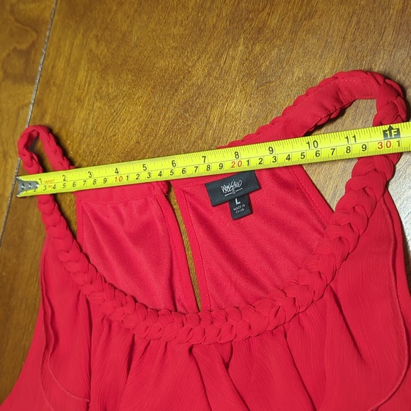NWT MOSSIMO Red Dress Large - Picture 9 of 14